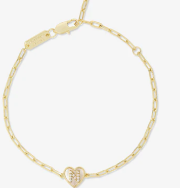 Love Letters Heart Bracelet by Melinda Maria