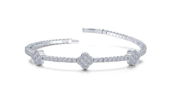 3.7 CTW Station Flexible Tennis Bracelet by Lafonn