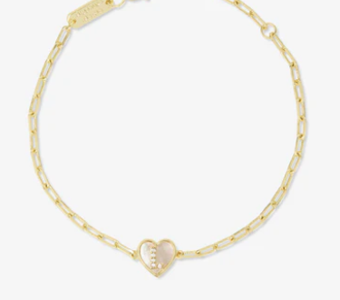 Love Letters Heart Bracelet by Melinda Maria