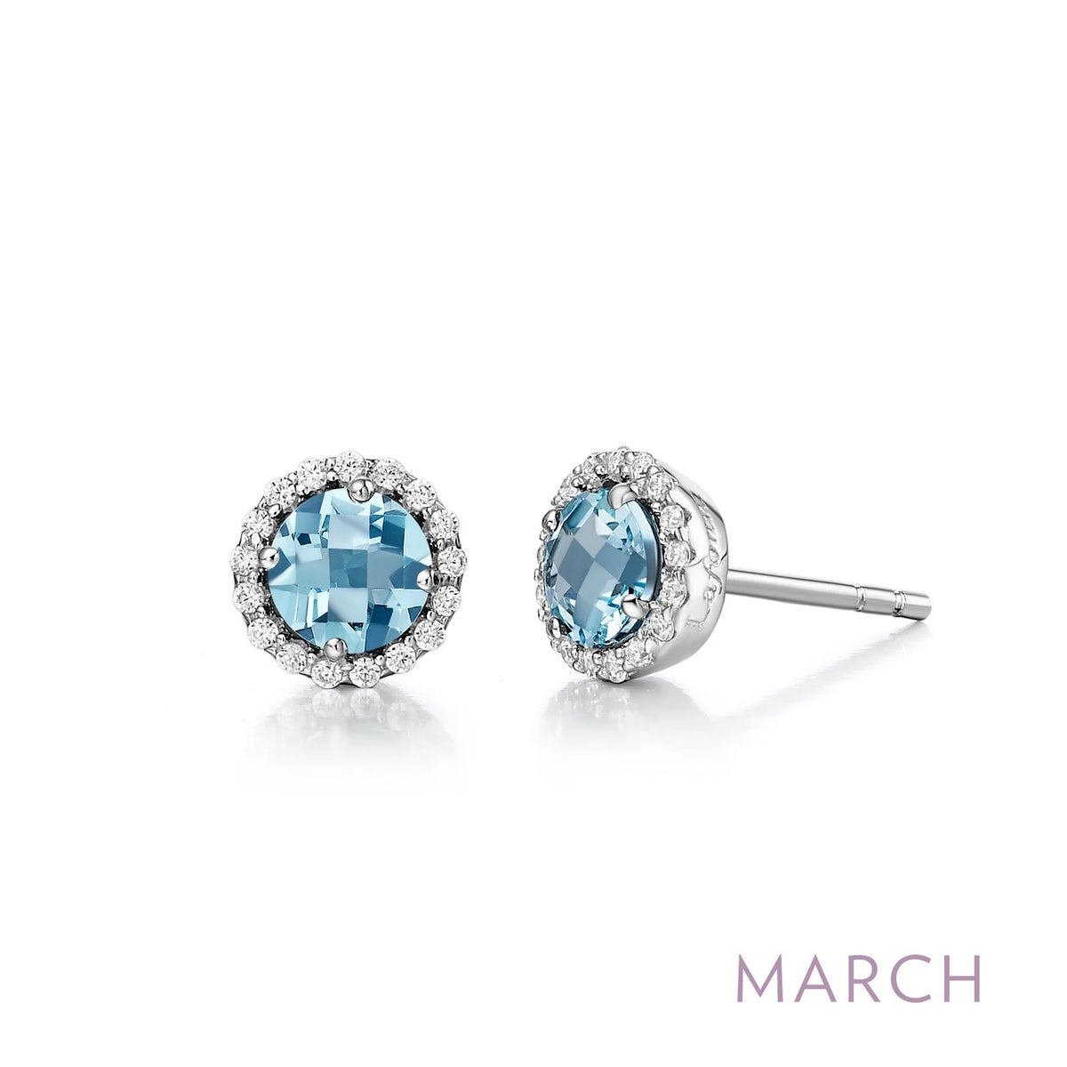 March Birthstone Earrings by Lafonn