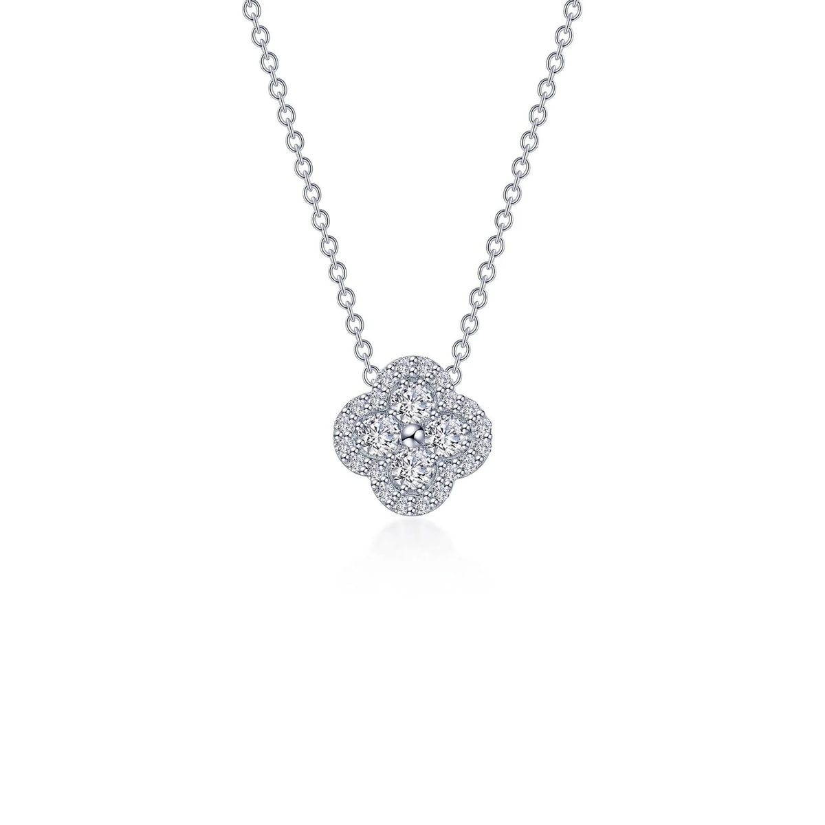 0.65 CTW Halo Necklace by Lafonn