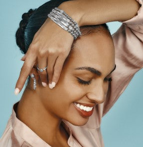 Meridian Petite Blessed Stretch Bracelet by Brighton
