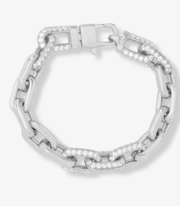 FRANKE PAVE CHAIN BRACELET by Melinda Maria