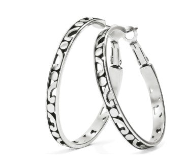 Contempo Large Hoop Earrings by Brighton