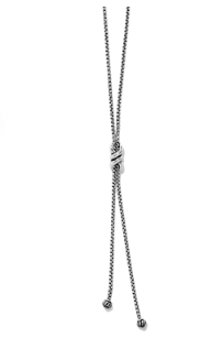 Interlok Twist Lariat Necklace by Brighton