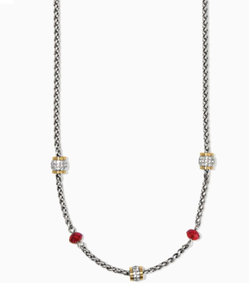 Meridian Red Short Necklace by Brighton