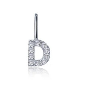 Letters A - Z Charm Pendants