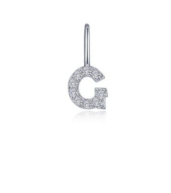 Letters A - Z Charm Pendants