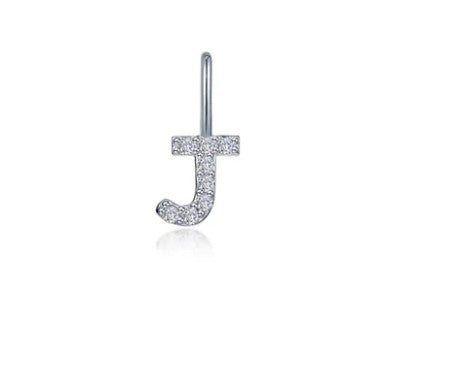 Letters A - Z Charm Pendants