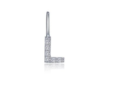 Letters A - Z Charm Pendants