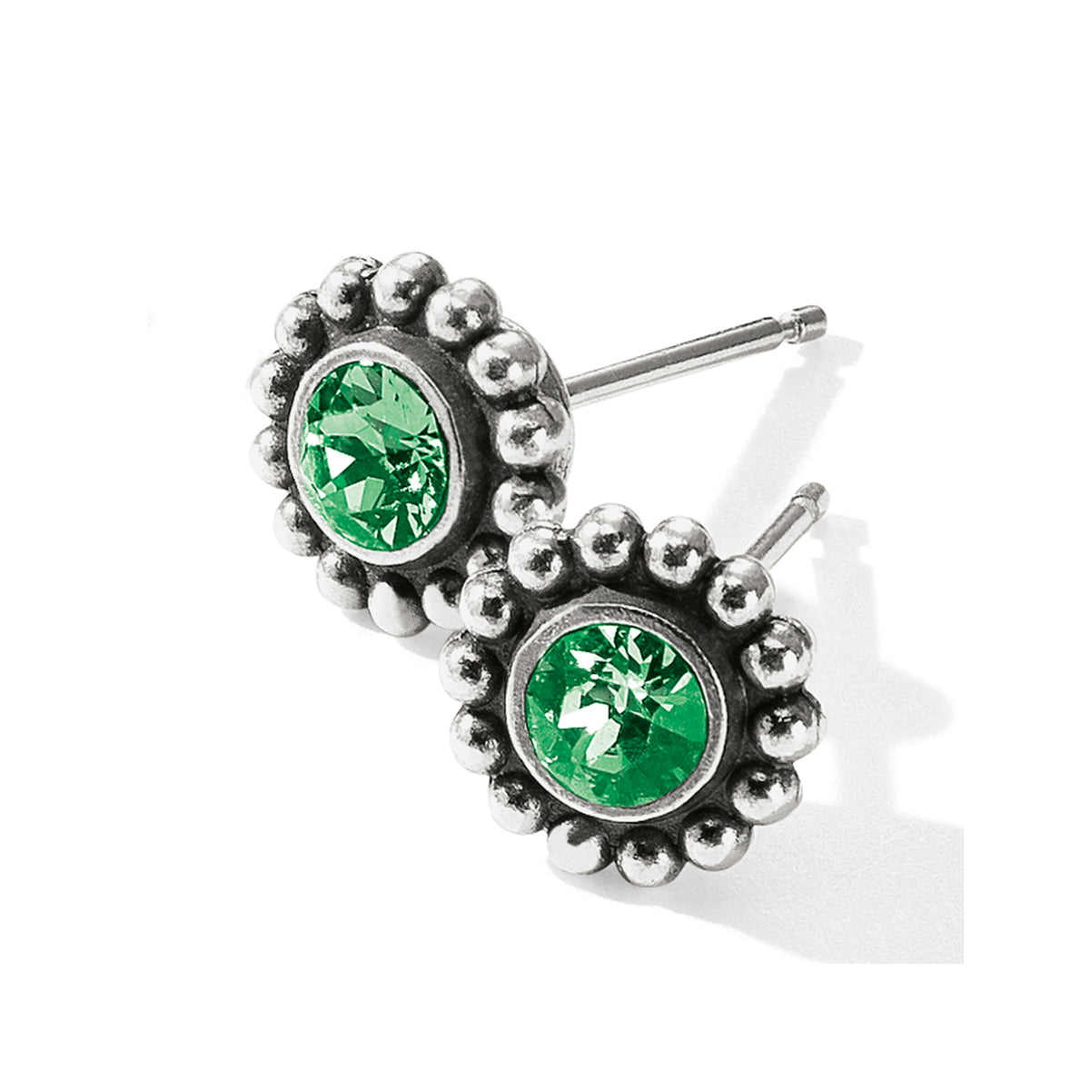Peridot Twinkle Mini Post Earrings-August by Brighton