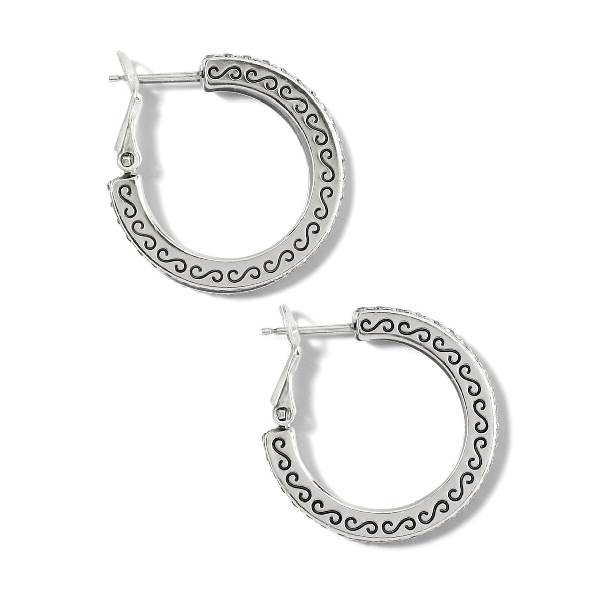 Meridian Thin Small Hoop Earrings by Brighton