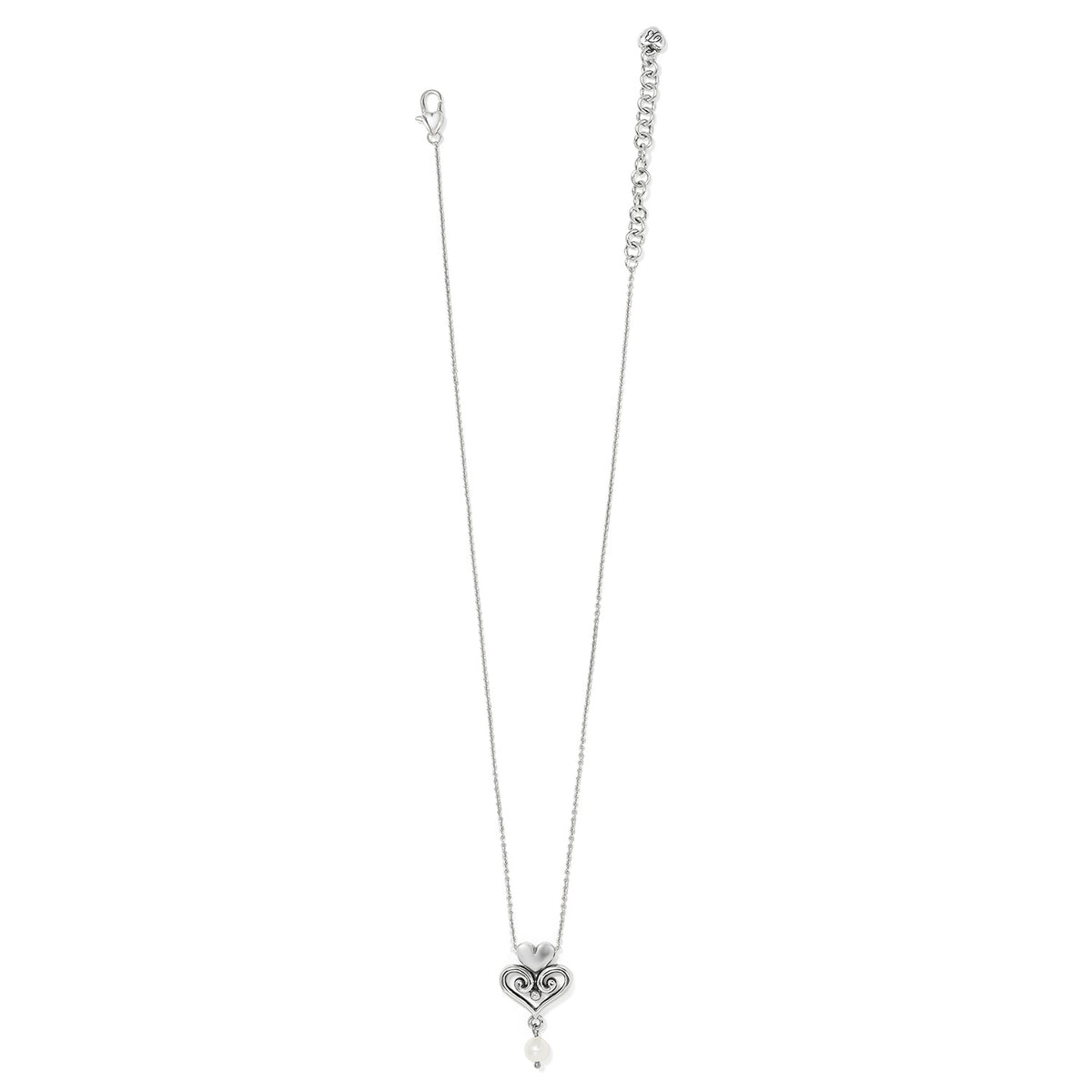 Alcazar Amor Pearl Pendant Necklace by Brighton