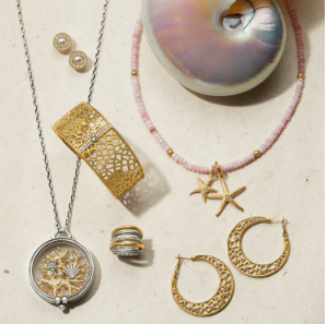 Paradise Cove Shaker Necklace by Brighton