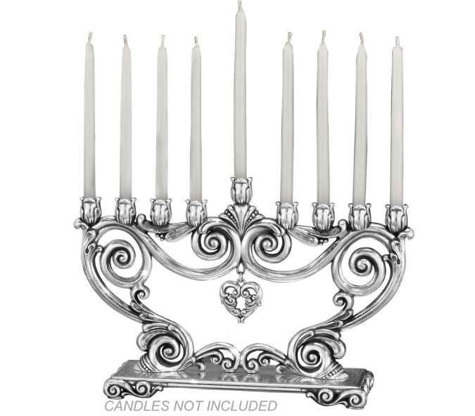 Tradition Scroll Menorah by Brighton