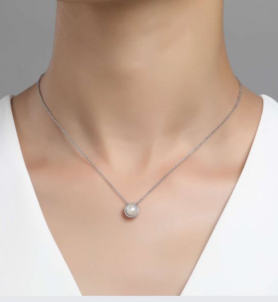 June Birthstone Necklace by Lafonn