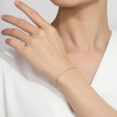 Letter P Bracelet by Lafonn