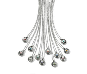 Pebble Dot Medali Petite Reversible Necklace by Brighton