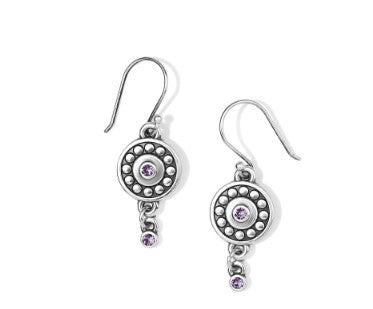 Pebble Dot Medali Reversible French Wire Earrings by Brighton