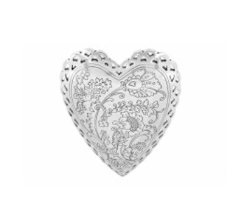 Garden Heart Trinket Tray by Brighton