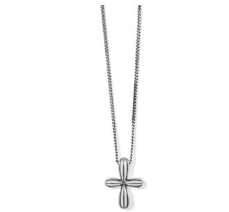 Amphora Petite Cross Necklace by Brighton