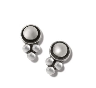 Pretty Tough Stud Trio Post Earrings by Brighton