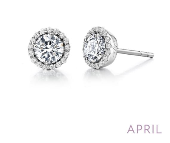 April Birthstone Earrings by Lafonn