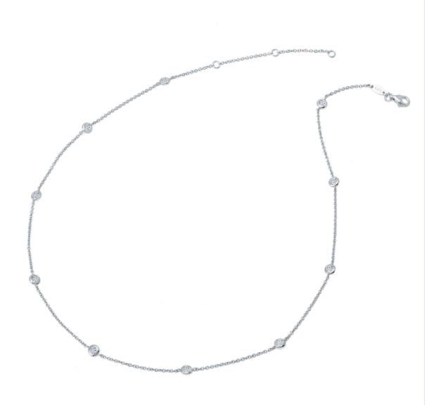 Classic Station Necklace by Lafonn