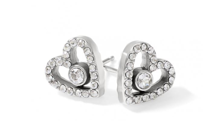 Illumina Love Post Earrings by Brighton