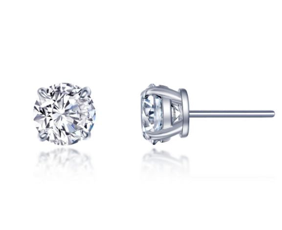 Solitaire Stud Earrings by Lafonn