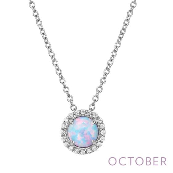 October Birthstone Necklace by Lafonn