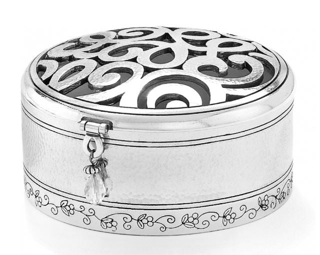 Skribbel Round Trinket Box by Brighton