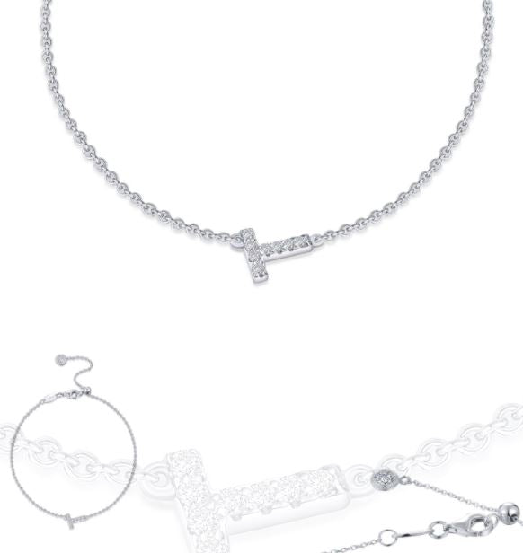 Letter T Bracelet By Lafonn