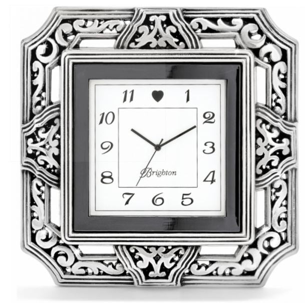 Tango Square Clock by Brighton