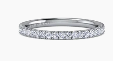 Platium Wedding Bands  -  Women'