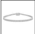 LAB GROWN BRACELETS/BANGLES