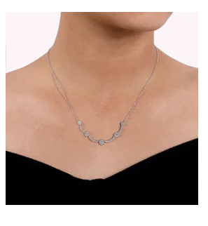 14k necklace &amp; diamond