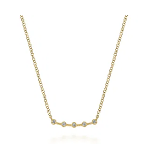 14k necklace & diamond