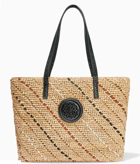 Brighton kennis Straw Tote