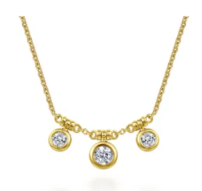 14k necklace & diamond