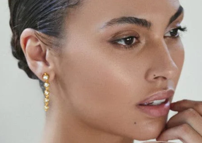 Twinkle Mod Post Drop Earrings