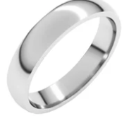 Platinum Wedding Bands  -  Men'