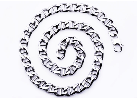 Men's Stainless Steel Mariner Link Chain
