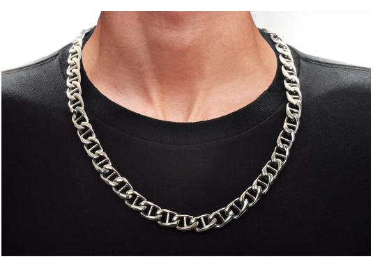Men's Stainless Steel Mariner Link Chain