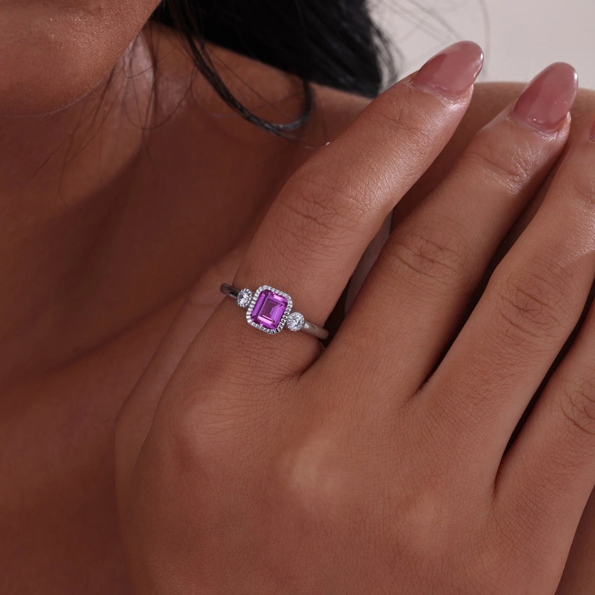 October Birthstone Ring