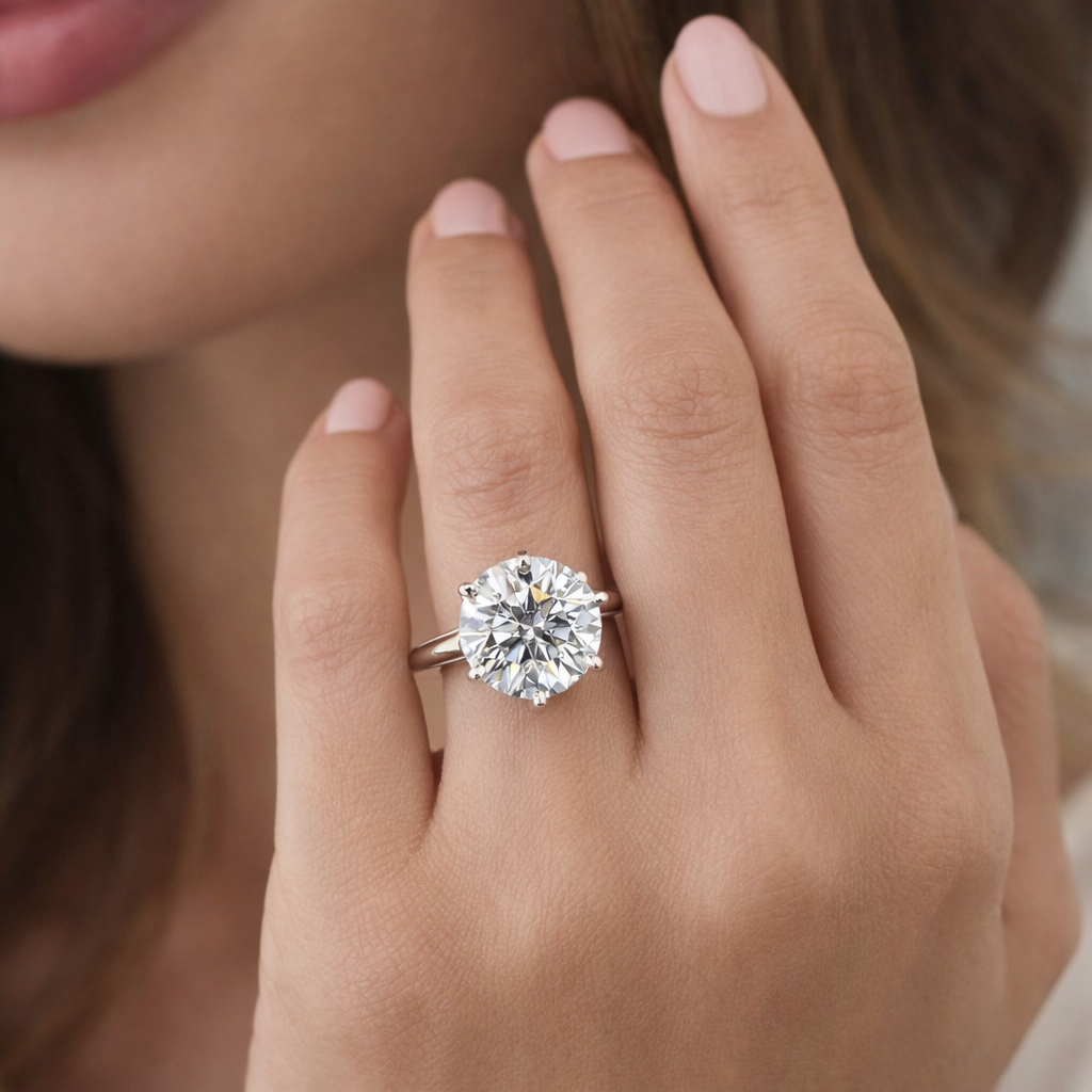 ✨ Tiffany &amp; Co. 2.67 Carat D-VS1 Round Brilliant Diamond Ring 💎