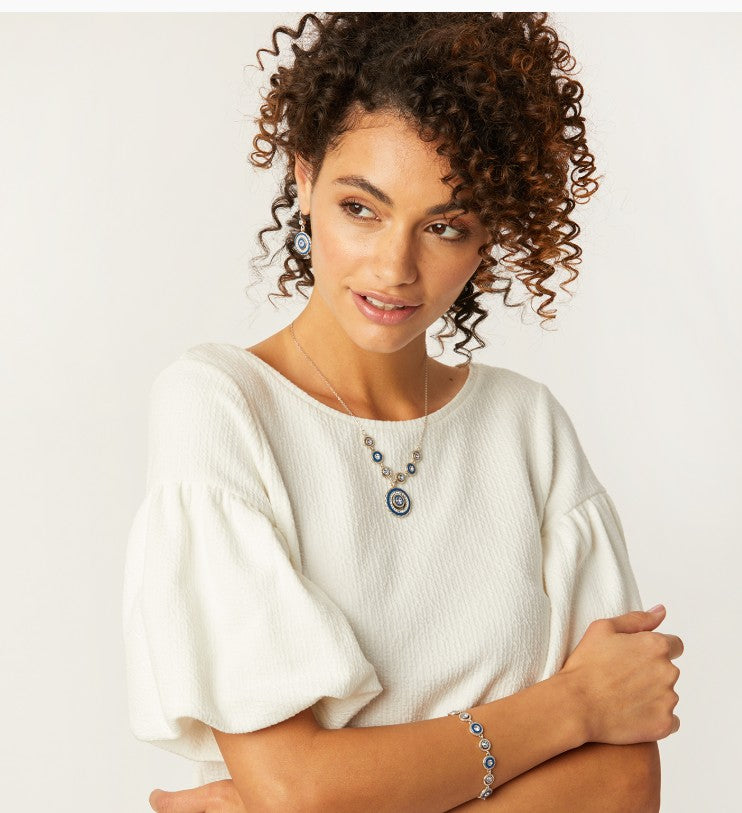 Halo Eclipse French Wire Earrings