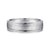 14K White Gold 6mm - Men's Wedding Band in Sandblast Finish