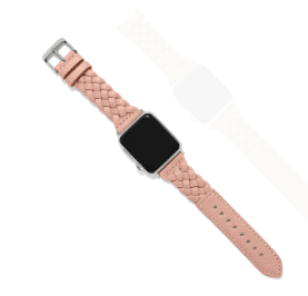 Sutton Braided Leather Watch Band