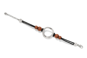 Cascade Rio Wood Ring Bracelet by Brighton